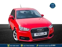 Red Used 2015 Audi A1 Sportback Sport Hatchback | £8,785 (Fair price)