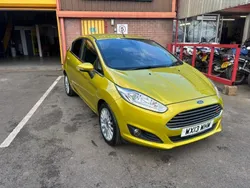 Yellow Used 2013 Ford Fiesta Titanium Hatchback | £2,999 (Fair price)