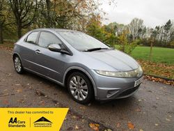 Blue Used 2008 Honda Civic SE Hatchback | £1,000 (Super price)