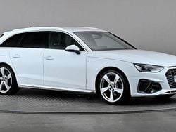 White Used 2023 Audi A4 S-Line Estate | £23,198 (Good price)