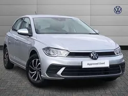 Silver Used 2023 VW Polo Life Hatchback | £16,389 (Fair price)