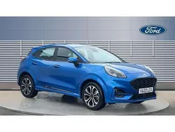 Blue Used 2022 Ford Puma ST-Line SUV | £18,836 (Fair price)
