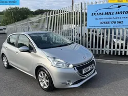 Silver Used 2014 Peugeot 208 Active Hatchback | £4,100 (Fair price)