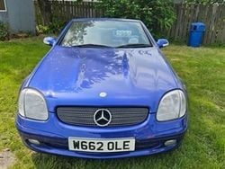Blue Used 2000 Mercedes SLK230 Cabriolet | £2,995