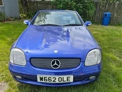 Blue Used 2000 Mercedes SLK230 Cabriolet | £2,995 (Expensive)