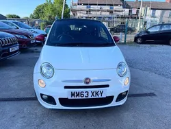 White Used 2014 Fiat 500C S Cabriolet | £3,790 (Fair price)