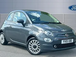 Grey Used 2019 Fiat 500 Lounge Hatchback | £6,544 (Fair price)