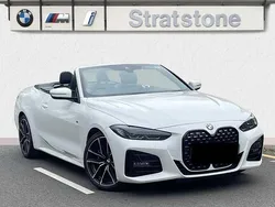 White Used 2022 BMW 420 M Sport Cabriolet | £32,492 (Fair price)