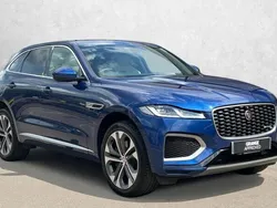 Blue Used 2021 Jaguar F-Pace R-Dynamic SUV | £32,990 (Fair price)