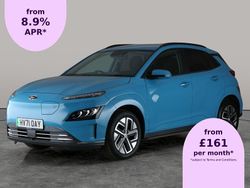 Blue Used 2021 Hyundai Kona Premium SUV | £12,283 (Fair price)