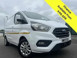Frozen white (solid paint) Used 2021 Ford Transit Custom Limited | £11,800 (Good price)