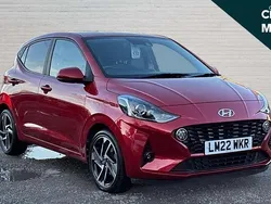 Red Used 2022 Hyundai i10 Premium Hatchback | £13,982 (Fair price)