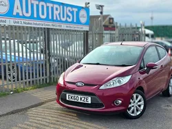 Red Used 2010 Ford Fiesta Zetec Hatchback | £1,995 (Fair price)