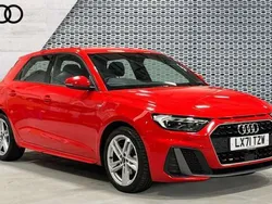 Red Used 2021 Audi A1 S-Line Hatchback | £21,387 (Fair price)