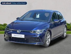 Blue Used 2021 VW Golf VIII R-line Hatchback | £19,090 (Fair price)