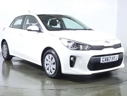 White Used 2017 Kia Rio 2 Hatchback | £6,500 (Fair price)