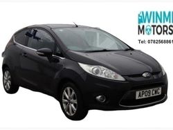 Black Used 2009 Ford Fiesta Zetec Hatchback | £2,295 (Expensive)