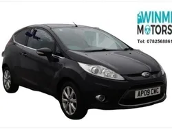 Black Used 2009 Ford Fiesta Zetec Hatchback | £2,295 (Expensive)