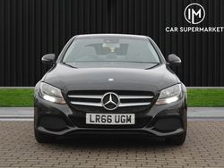 Black Used 2016 Mercedes C220 SE Sedan | £7,585 (Fair price)