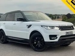 White Used 2015 Land Rover Range Rover Sport HSE Dynamic SUV | £14,750 (Fair price)