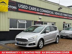 Silver Used 2015 Ford S-MAX Titanium MPV | £6,400 (Fair price)