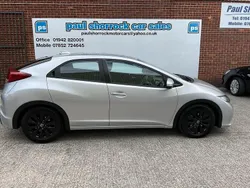 Silver Used 2014 Honda Civic SE Plus Hatchback | £6,489 (Fair price)
