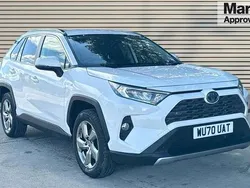 White Used 2020 Toyota RAV4 Hybrid Design SUV | £24,611 (Fair price)