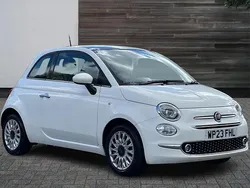White Used 2023 Fiat 500 Hatchback | £10,750 (Fair price)