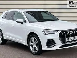 White Used 2022 Audi Q3 S-Line SUV | £27,375 (Fair price)