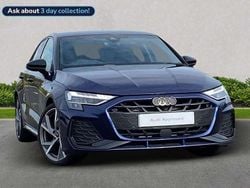 Blue Used 2025 Audi A3 Black Edition Hatchback | £30,799 (Expensive)