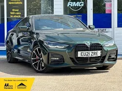Green Used 2021 BMW 420 M Sport Coupe | £23,950 (Expensive)