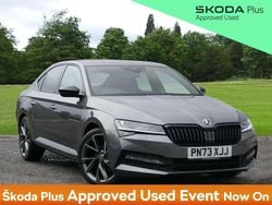 Grey Used 2023 Skoda Superb SportlinePlus Hatchback | £26,295 (Fair price)