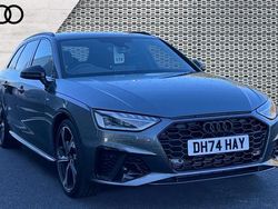 Grey Used 2024 Audi A4 Black Edition Estate | £34,297 (Expensive)