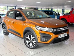Desert orange Used 2023 Dacia Sandero Journey Hatchback | £14,289 (Fair price)