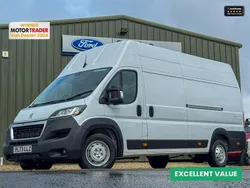 White New 2024 Peugeot Boxer Premium Van | £24,994
