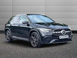 Cosmos black Used 2023 Mercedes GLA200 AMG Line Premium SUV | £30,750 (A bit pricey)