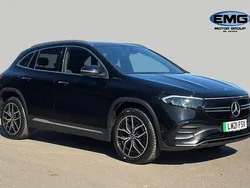 Black Used 2021 Mercedes EQA250 AMG line SUV | £19,595 (Fair price)
