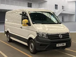 White Used 2021 VW Crafter Trendline Van | £21,994 (A bit pricey)