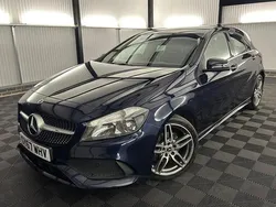 Blue Used 2017 Mercedes A180 AMG line Hatchback | £9,850 (Good price)