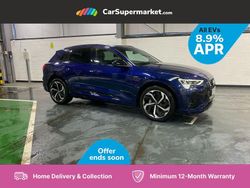 Blue Used 2021 Audi e-tron Black Edition SUV | £30,197 (Fair price)