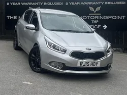 Silver Used 2015 Kia Ceed 4 Hatchback | £5,695 (Fair price)