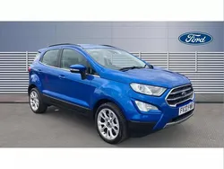 Blue Used 2022 Ford Ecosport Titanium SUV | £13,070 (Fair price)
