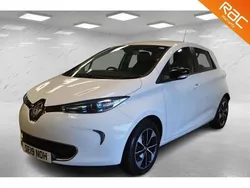White Used 2019 Renault Zoe Dynamique Hatchback | £7,890 (Good price)