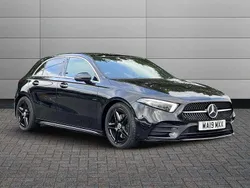 Black Used 2019 Mercedes A220 AMG Line Premium Plus Hatchback | £15,995 (Fair price)