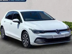 White Used 2021 VW Golf VIII Active Hatchback | £19,360 (Fair price)