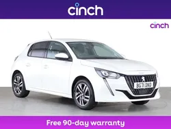 White Used 2021 Peugeot 208 Allure Premium Hatchback | £11,849 (Fair price)