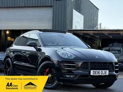 Black Used 2016 Porsche Macan Turbo SUV | £25,990 (Fair price)