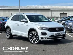 Silver Used 2020 VW T-Roc R-line SUV | £19,681 (Fair price)