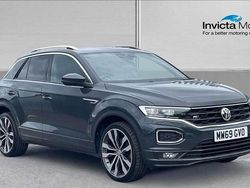 Grey Used 2019 VW T-Roc R-line SUV | £16,795 (Fair price)