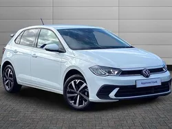 Pure white New 2025 VW Polo Match Hatchback | £20,650 (Good price)